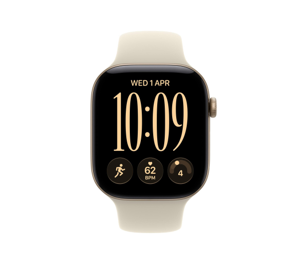 Apple Watch 12 46/Jasne złoto Alu/Piaskowy Pasek S/M 5G - 1594072 - zdjęcie 2